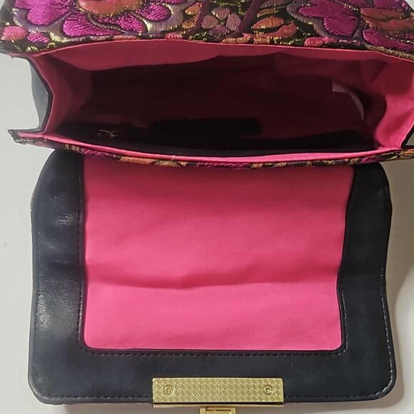 Steve Madden Magenta Lara Satchel Bag - Picture 6 of 6